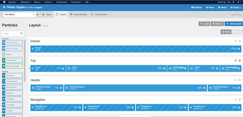 Gantry, les meilleurs templates pour Joomla