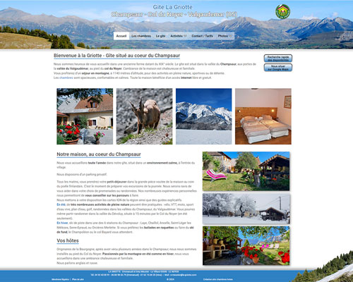 gestion reservations gites joomla