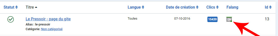 article traduit