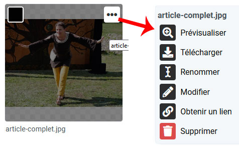 modification image joomla4