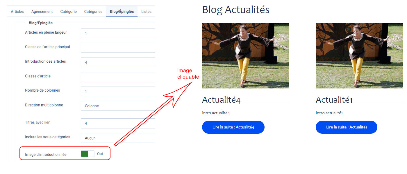joomla4 blog image intro cliquable