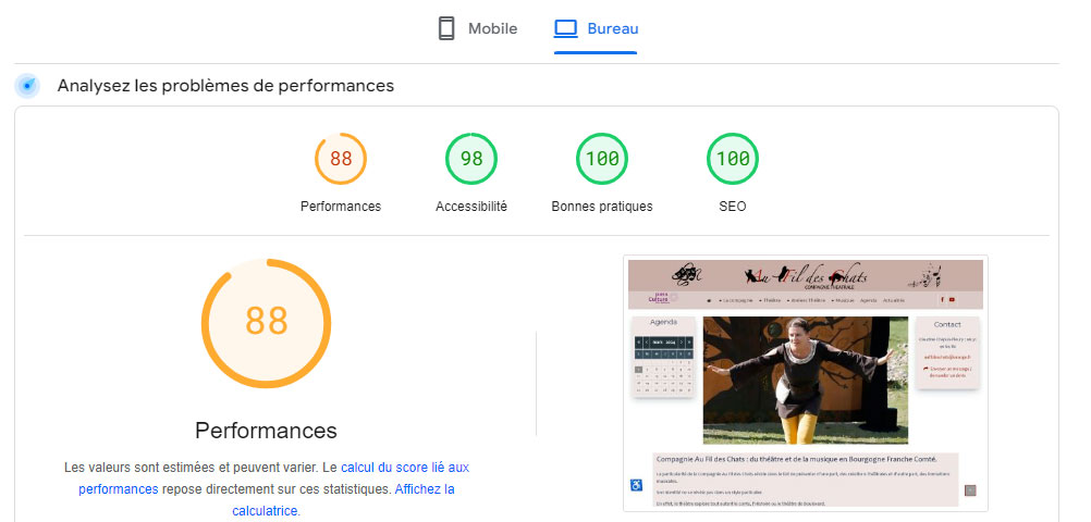 pagespeed insight