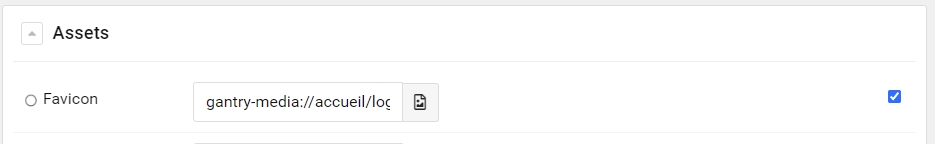 favicon gantry