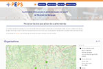 Site avec intégration de carte interactive